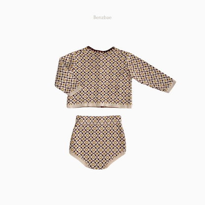 Gabriella Baby Sweater and Bloomers Two-piece set