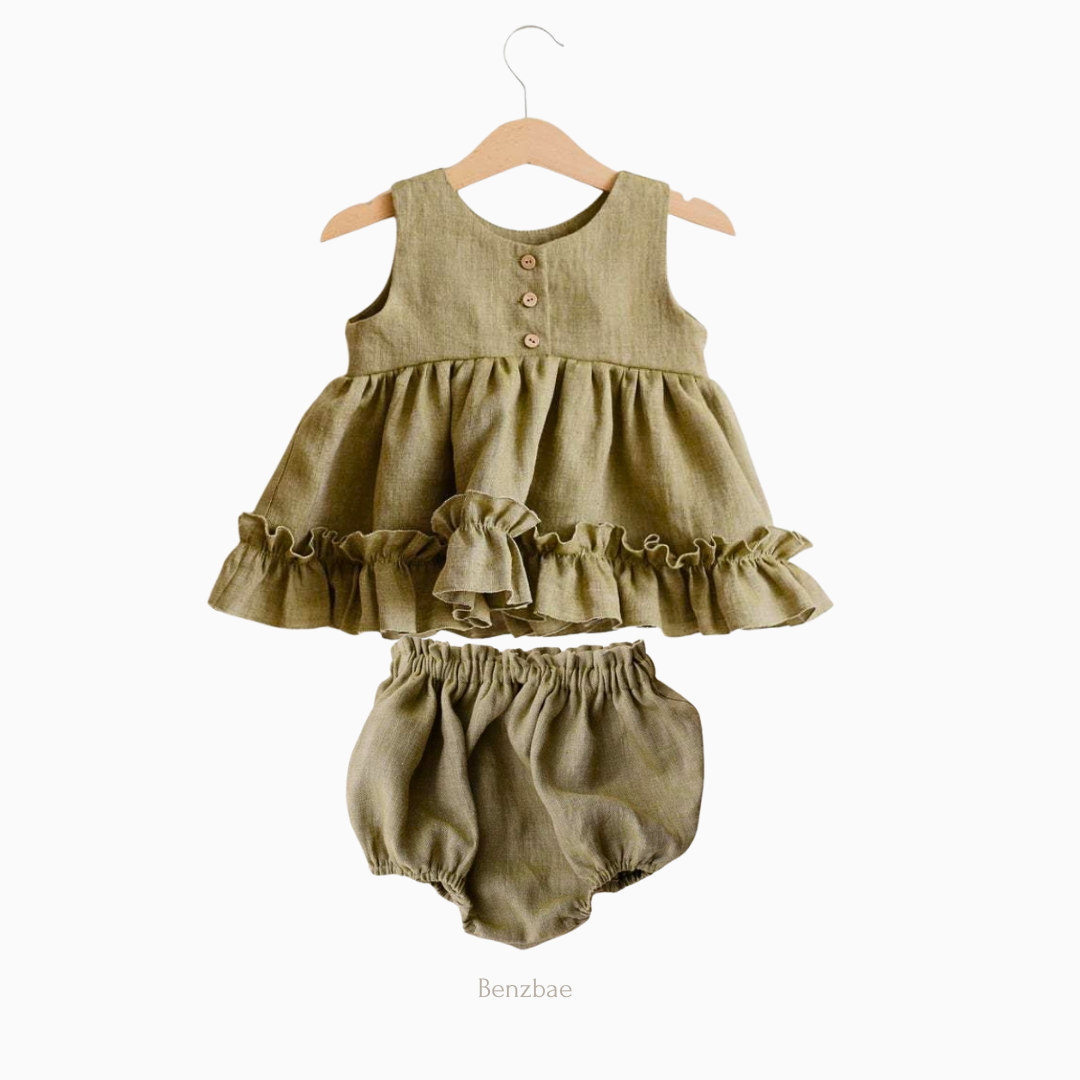 Micah Top + Shorts Two-piece Set