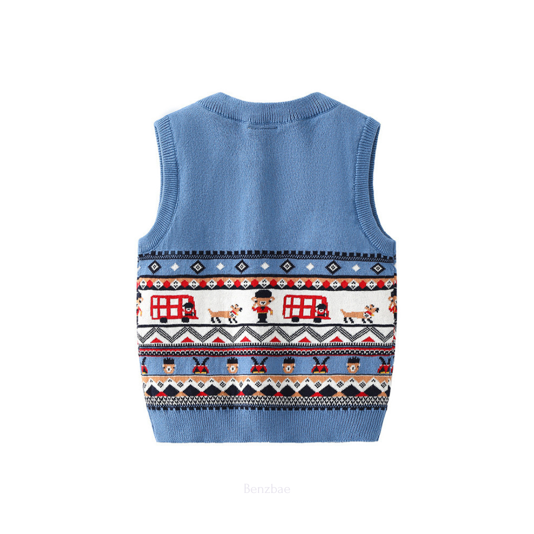 Cillian Spanish Knit Vest