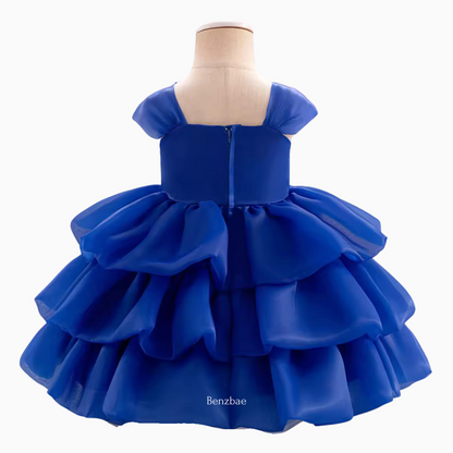 Rashi Layered Ruffled Flower Girl Dress