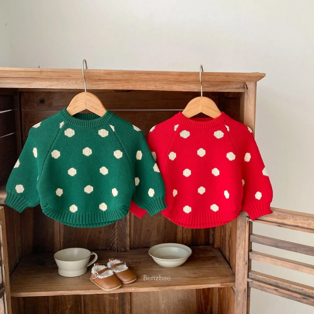 Eivor Polka Dot Sweater