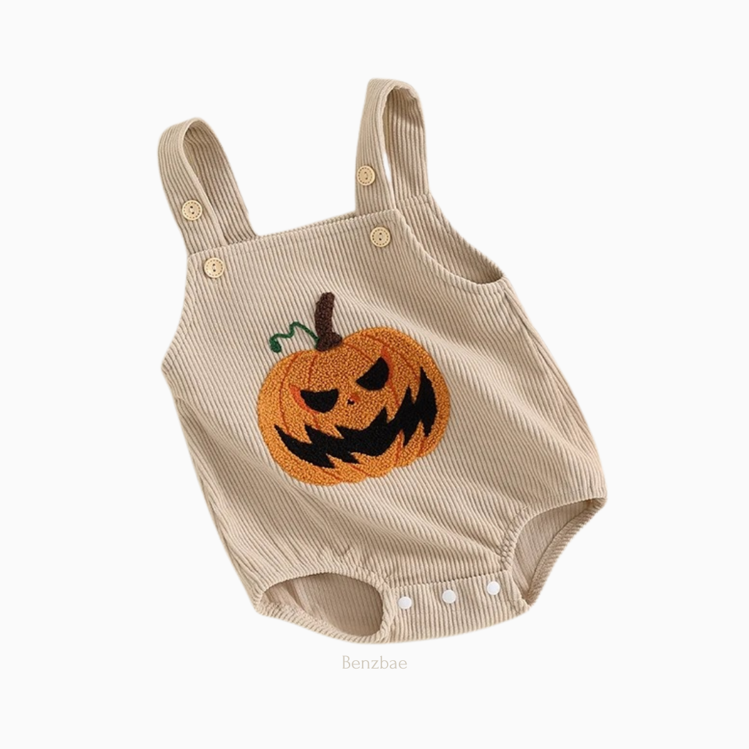 Halloween Theodore Pumpkin Romper