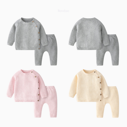 Aadhya Baby Knitting Clothes Two-piece set