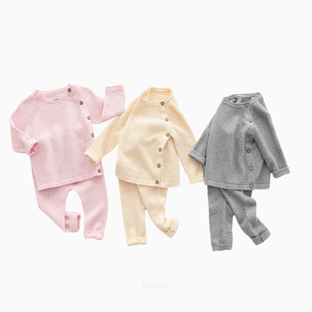 Aadhya Baby Knitting Clothes Two-piece set