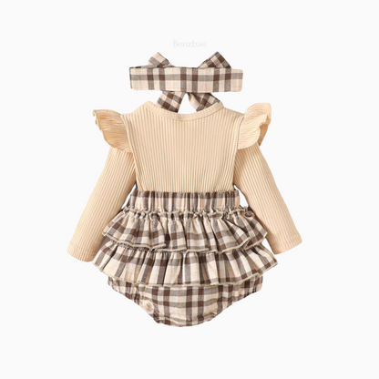 Zilpah Baby Girls Romper