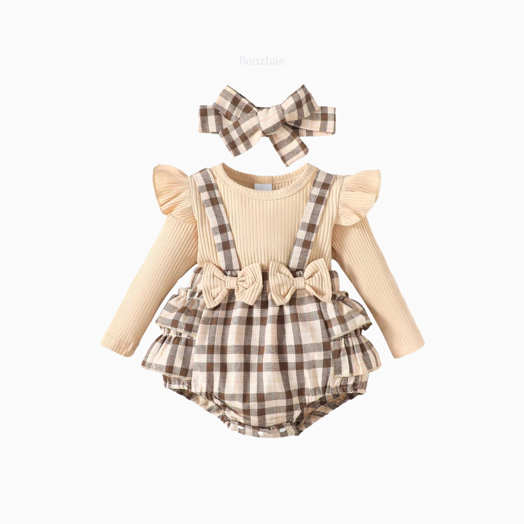 Zilpah Baby Girls Romper